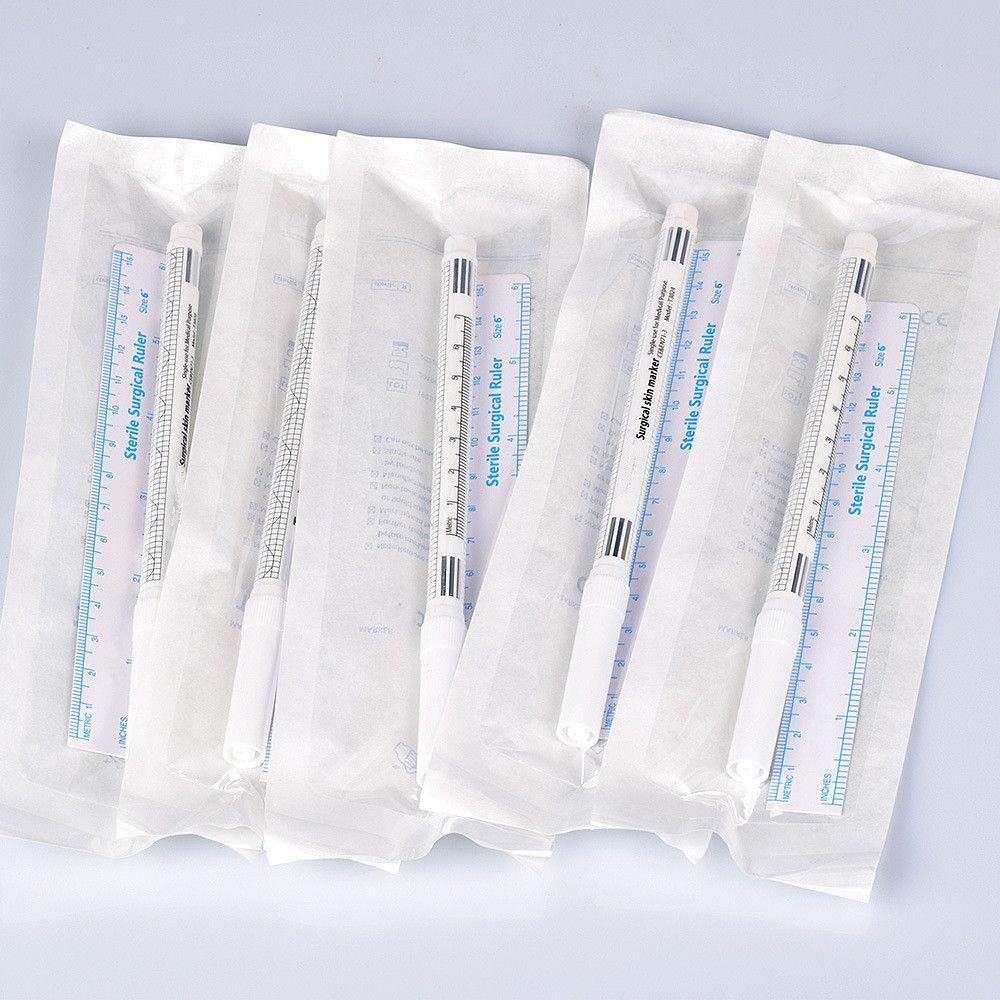 Measuring Ruler Accessories Tattoo Microblading Positioning Pen Makeup Tool Tattoo Tool Marker Pen