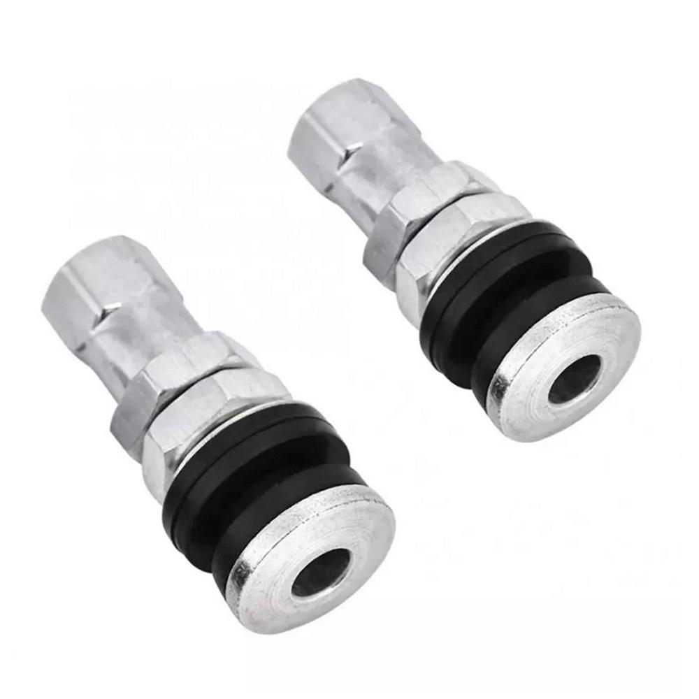 New 4Pcs TR161 Car Bolt In Tyre Valve Tire Metal Tubeless Clamp In Wheel Rim Rubber