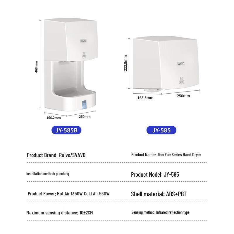 SVAVO Automatic Sensor Hand Dryer