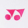 YONEX Shorts and Free Size Women's Socks, White/Pink (062),