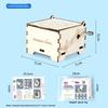 Science Experiment Diy Hand Crank Music Box For Kids Stem Learning Toy Educational Gift