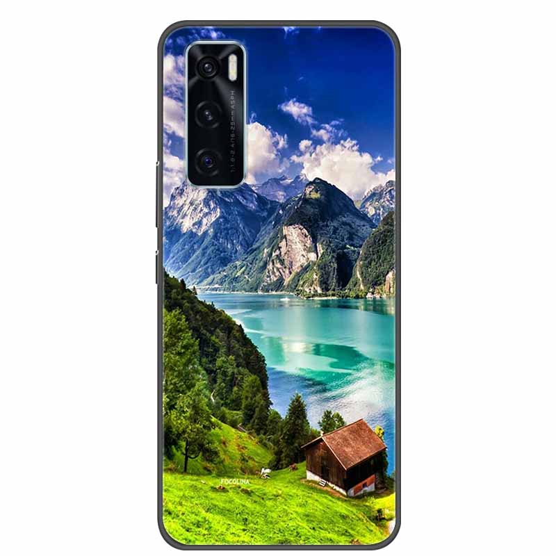 Pro Vivo Y70 Pouzdro Mramorové Měkké Silikonové Zadní Kryty pro Vivo Y70 Kryt Telefonu pro Vivo Y70 Y 70 VivoY70 Coque Funda Roztomilý Kreslený