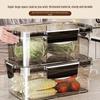 ZISIZ Large Refrigerator Food Storage Container