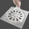 10/50Pcs Disposable Hair Drain Stickers Upgrade Shower Drain Cover Hair Catcher Bathroom Protector Mesh Floor Drain Stickers