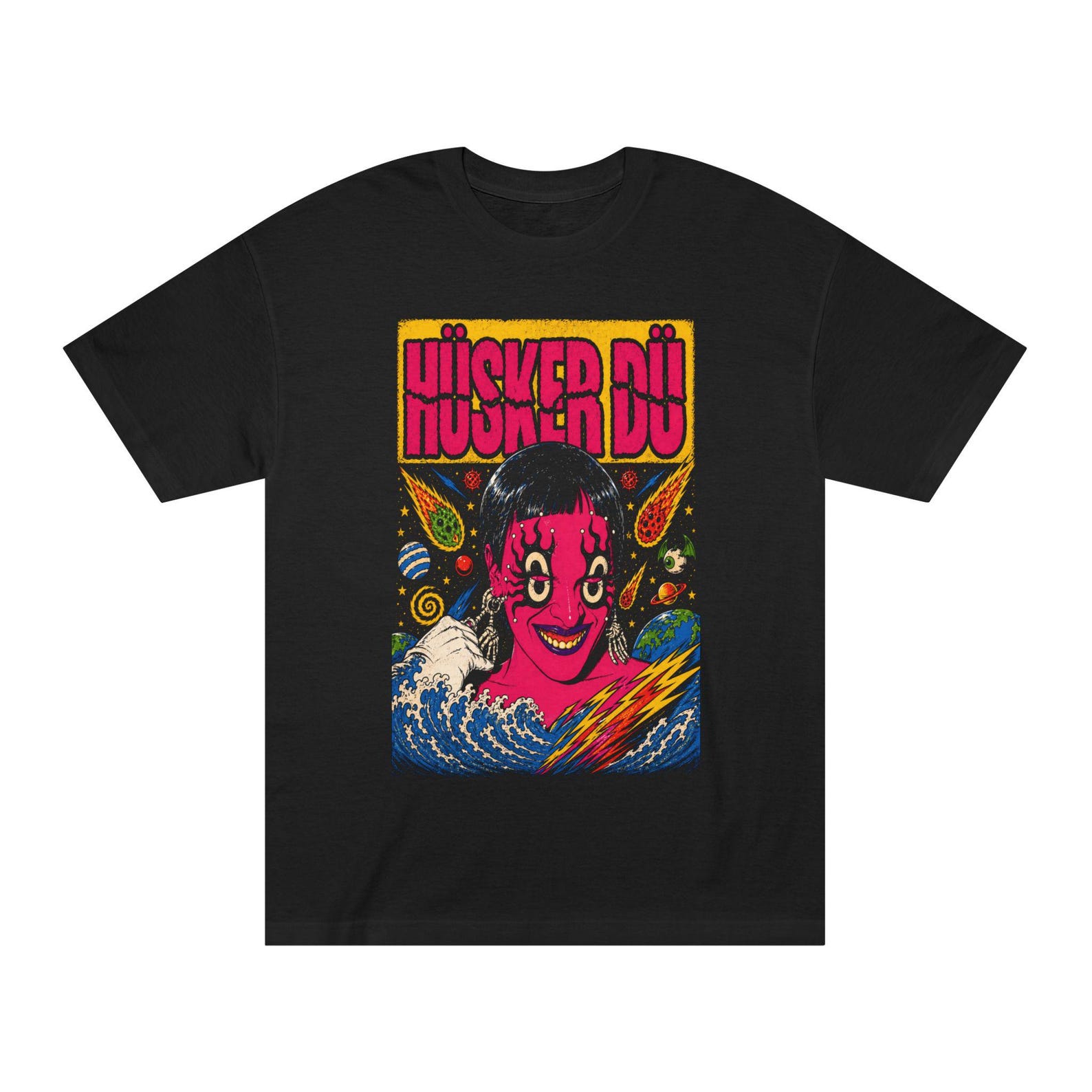Hüsker Dü T-Shirt | Make No Sense At All Psychedelic Tee 3XL