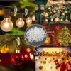 10-100Pcs Christmas Light Wire Clip Outdoor Gutter Hooks Tree Securing Led Cable String Rope Holder Clamp Weatherproof S-Shaped