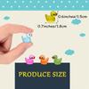 50/100PCS Luminous Mini Resin Ducks Tiny Glow In The Dark Duck Micro Garden Landscape Potted Plants Decoration Craft Gifts