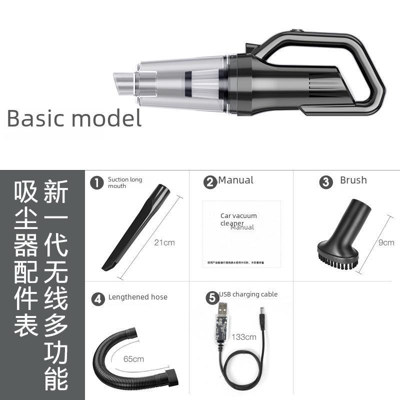 Suitu Cordless Mini Car Vacuum Cleaner - High Power, Super Silent Handheld Vacuum for Home