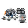 4WD RC Auto Chassis Elektrischer Bausatz mit Motor Rädern Batteriebox Empfänger für MOC Technisches Modell Spielzeug