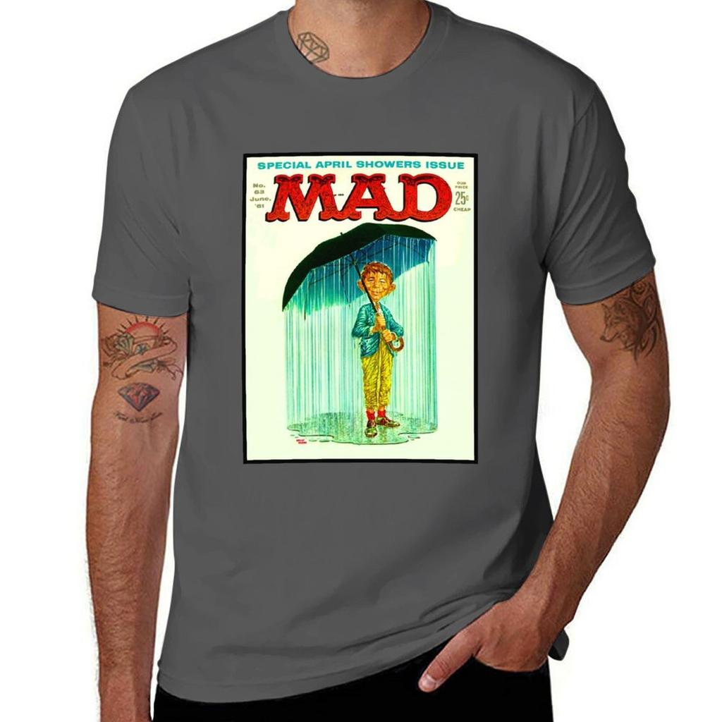 Oh Baby Another Classic Vintage Mad Magazine Cover Art Tshirt Daily Casual Short Sleeve Tee Shirt