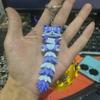 3D Printed Articulated Animal Keychain PLA Flexible Fidget Toy Pendant