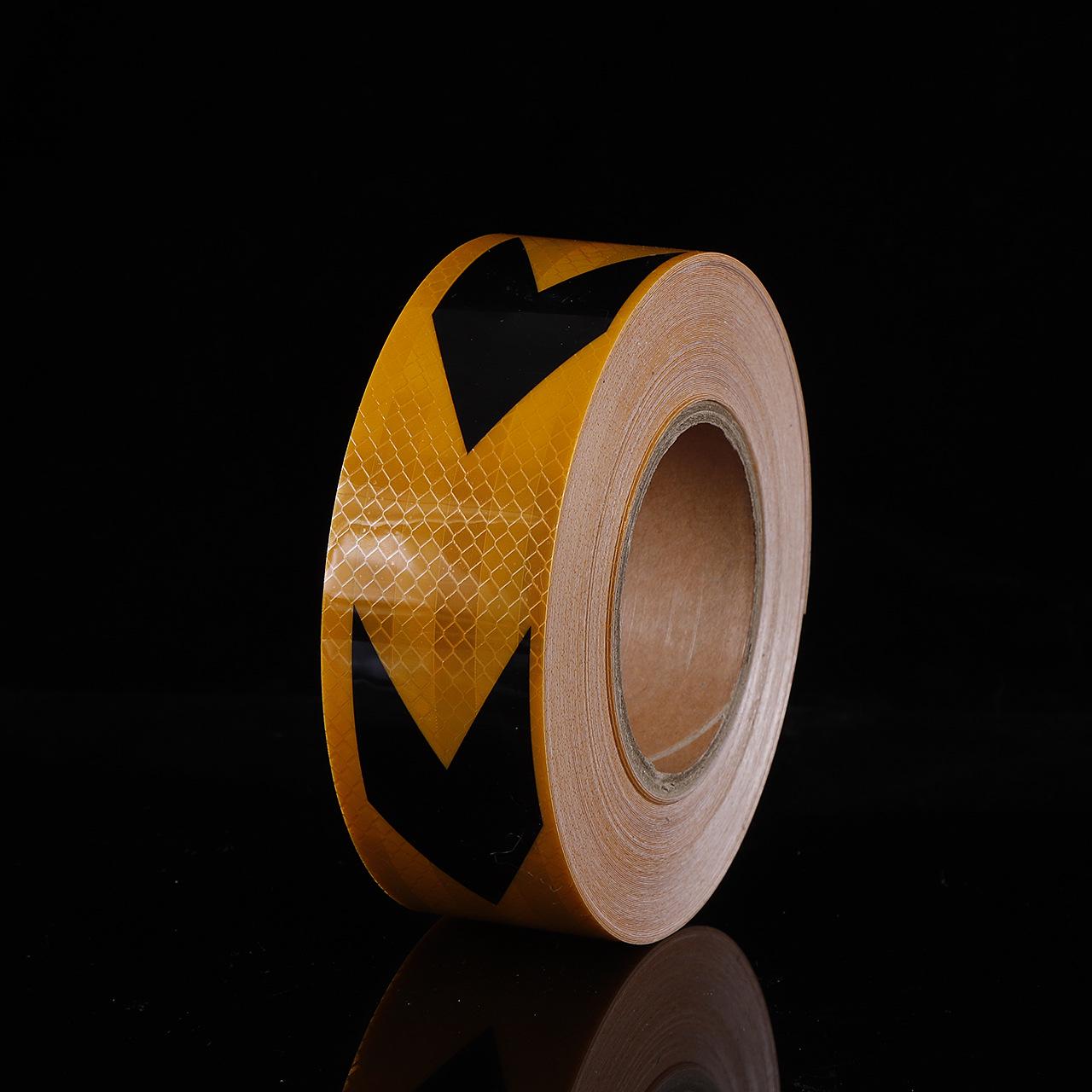 Diamond Grade Reflective Arrow Sticker Tape for Vehicles with Adhesive Backing