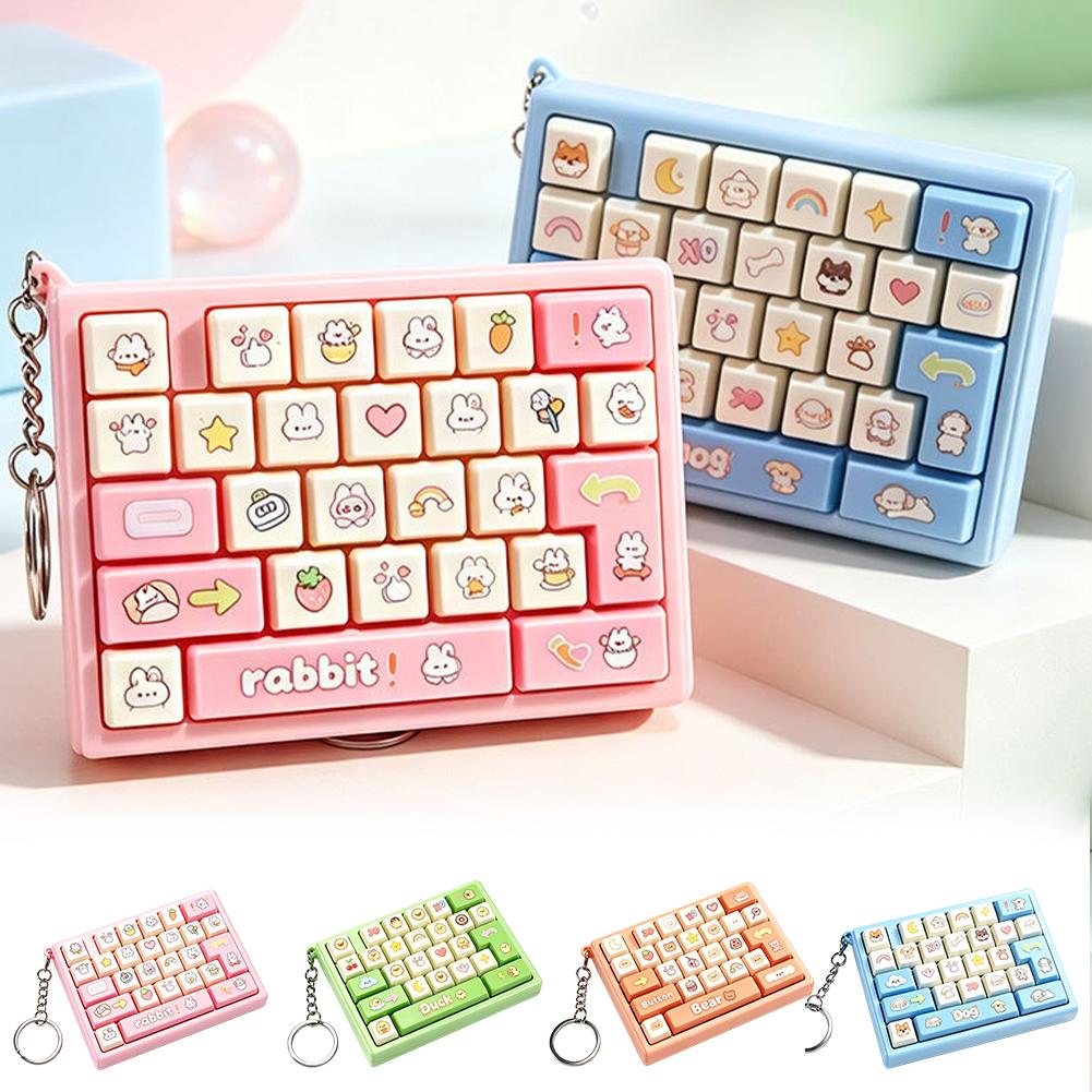 27 Key Cap Giant Keycap Keychain Gifts Keycap Clicker Keyboard Bag Charms Key Caps Keyboard Fidgets Clicker Gifts