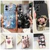 Para Xiaomi Redmi Note 11E Capa Estilosa Pintura Artística Capa de Silicone Macio para Celular Para Redmi Note 11E 11 E Prime 11Prime Capa Traseira