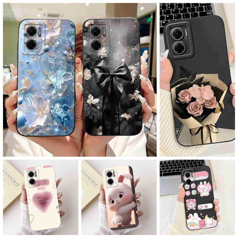 For Xiaomi Redmi Note 11E Case Stylish Art Paint Cover Soft Silicone Phone Case For Redmi Note 11E 11 E Prime 11Prime Back Cover