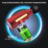 Portable electric fascia massage gun equipped with muscle massager LED Touchscreen included6A massage head mini handheld ultra-quiet brushless motor