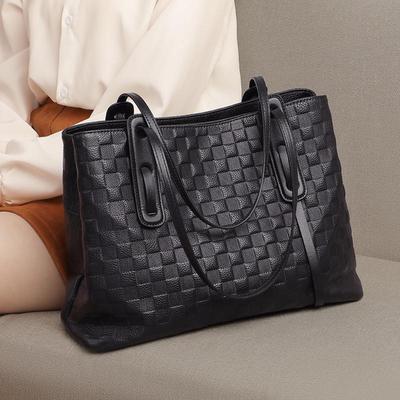 Borsa a Tote da Donna in Vera Pelle 2026 - Trendy, Grande Capacità, Portatile & a Spalla, Alla Moda Accessorio da Pendolarismo