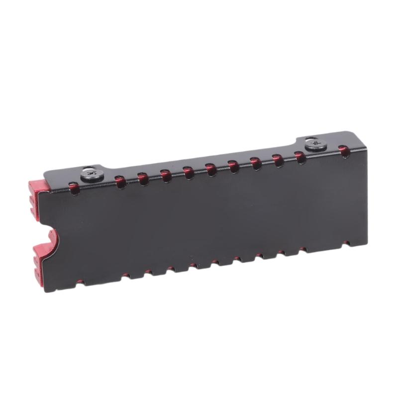 Thin M.2 2280 SSD Heatsink Featuring Multiple Heat Paths Enhances Cooling On PCIe4.0 Drive