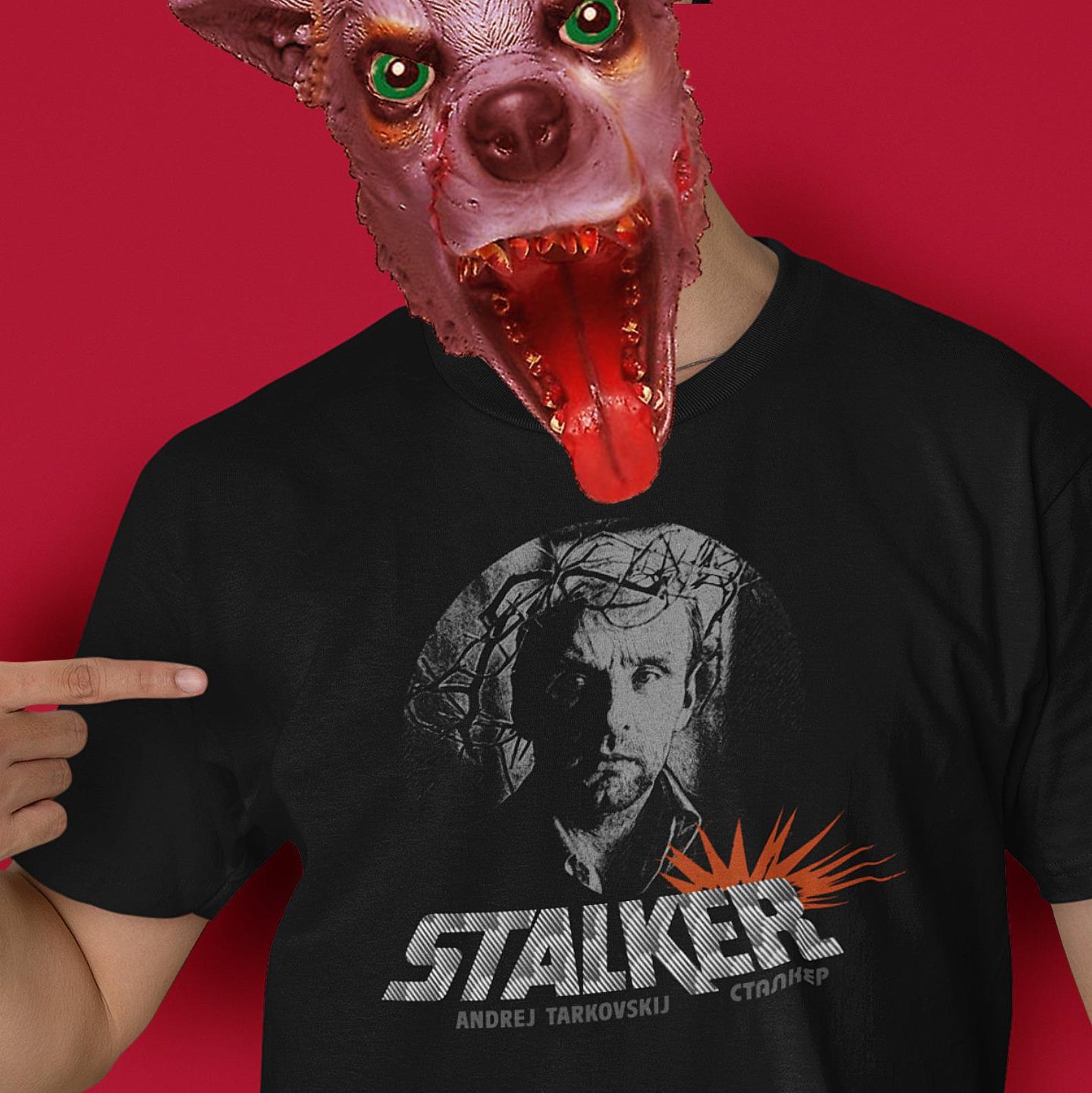 Stalker T-Shirt – Andrei Tarkovsky Sci-Fi Cult Classic Film M