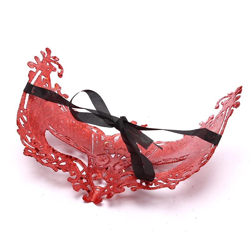 Venice Sexy Golden Fox Mask Masquerade Kostým Taneční Maska Příslušenství Festival