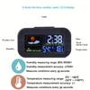 Back Light Display Screen Weather Station Clock Temperature Humidity Monitor  Dormitory Use