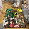 Gravity Falls Home Sofa Decoration for Living Room & Bedroom, Non‑Slip Play Flannel Floor Mat for Game Room