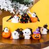 1/6Pcs Cartoon Halloween Keychain Cute Pumpkin Ghost Car Keyring Bag Earphone Cover Pendant Decoration Couple Friends Gifts
