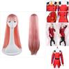 Stunning Darling In The Franxx Zero Two Red Uniform Cosplay Costume For Halloween