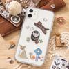 30Sheets/Book Japanese Embroidery Stickers For DIY Scrapbooking Journal Phone Case Laptop Decoration Kawaii Iron On Patches