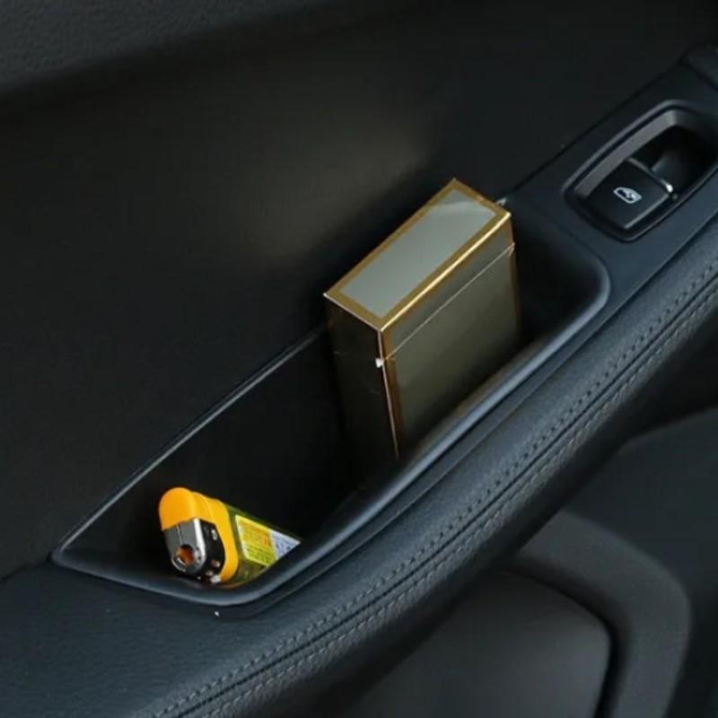 Car For Porsche Macan 2014-18 Rear Door Stowing Tidying Holder Armrest Handle Storage Box Container Tray Decoration Accessories