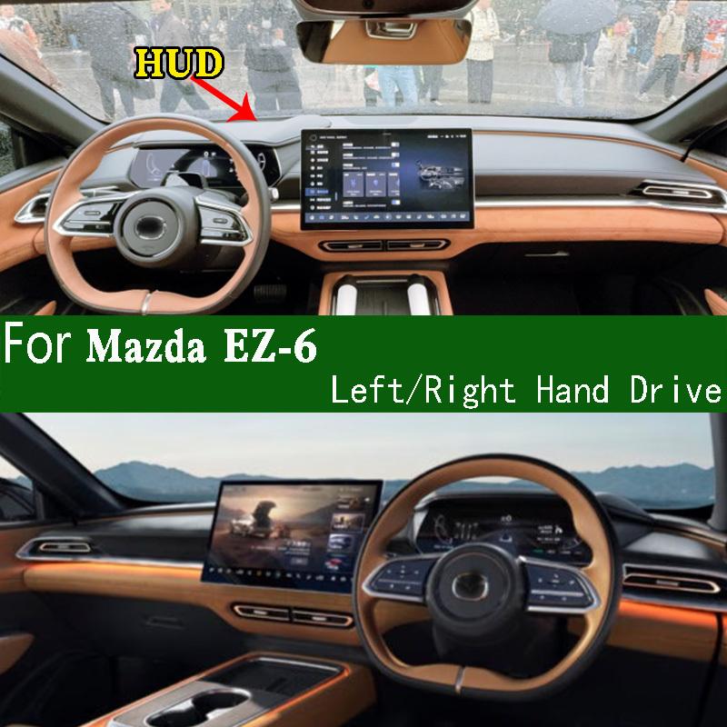 For Mazda EZ-6 Car-Styling Dashmat Dashboard Cover trument Panel Sunscreen Protective Pad Dash Mat