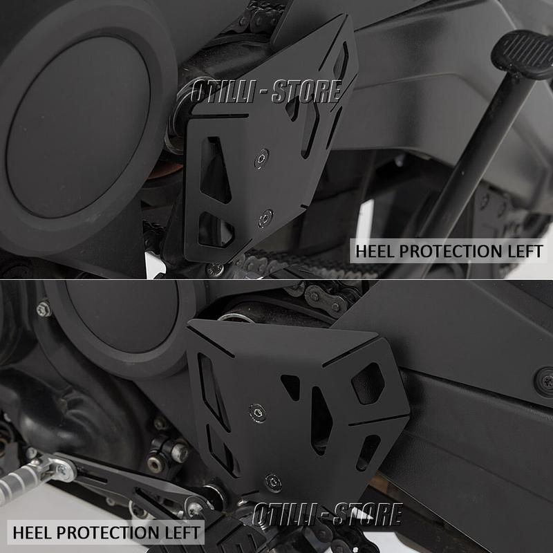 New Left Heel Protective Cover Guard For Pan America 1250 2021 2022 Brake Pump Protection Black Accessories PAN AMERICA PA1250