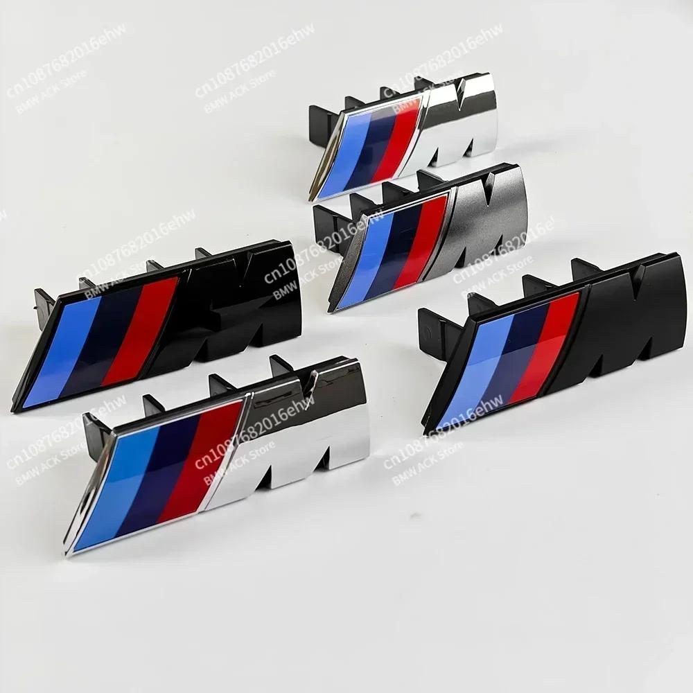-For BMW M Logo X1 X2 X3 X4 X5 X6 F48 G01 E84 E83 F39 F10 F30 G11 G07 G86 G80 G60 E60 E46 3D Car Front Grille Badge Emblem