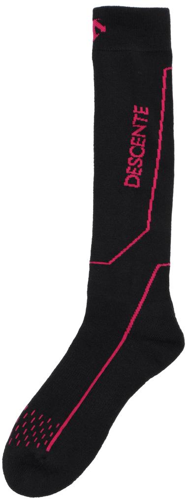DESCENTE Odor Far Silver Ion Arch BK2 Men's Socks, Antibacterial, Resistant, Thermal, Infrared, (Ag+), Support, DWAWJB62,