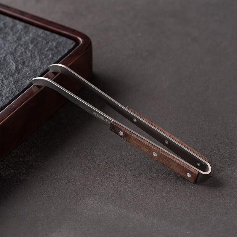 Mingling Pure Titanium Tea Tongs