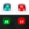 Paar Signallampen 3W LED Navigationswarnleuchte für Marineboot Yacht Rot Grün