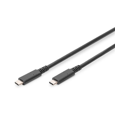 Digitus | USB-C Cable | Male | 24-pin USB-C | Male | Black | 24-pin USB-C | 0.8 m