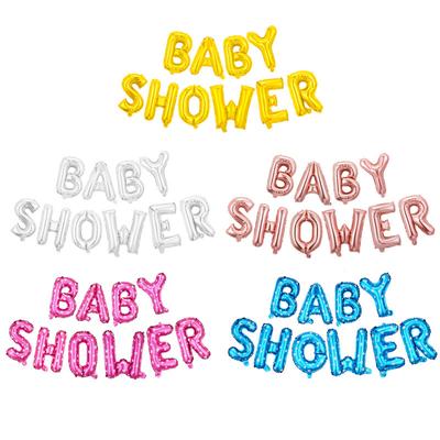 Babyshower Balon Baby Show Mężczyźni i Kobiety Ujawniają Dekorację Urodzinową Pokaz Płci Balony Foliowe Aluminiowe 