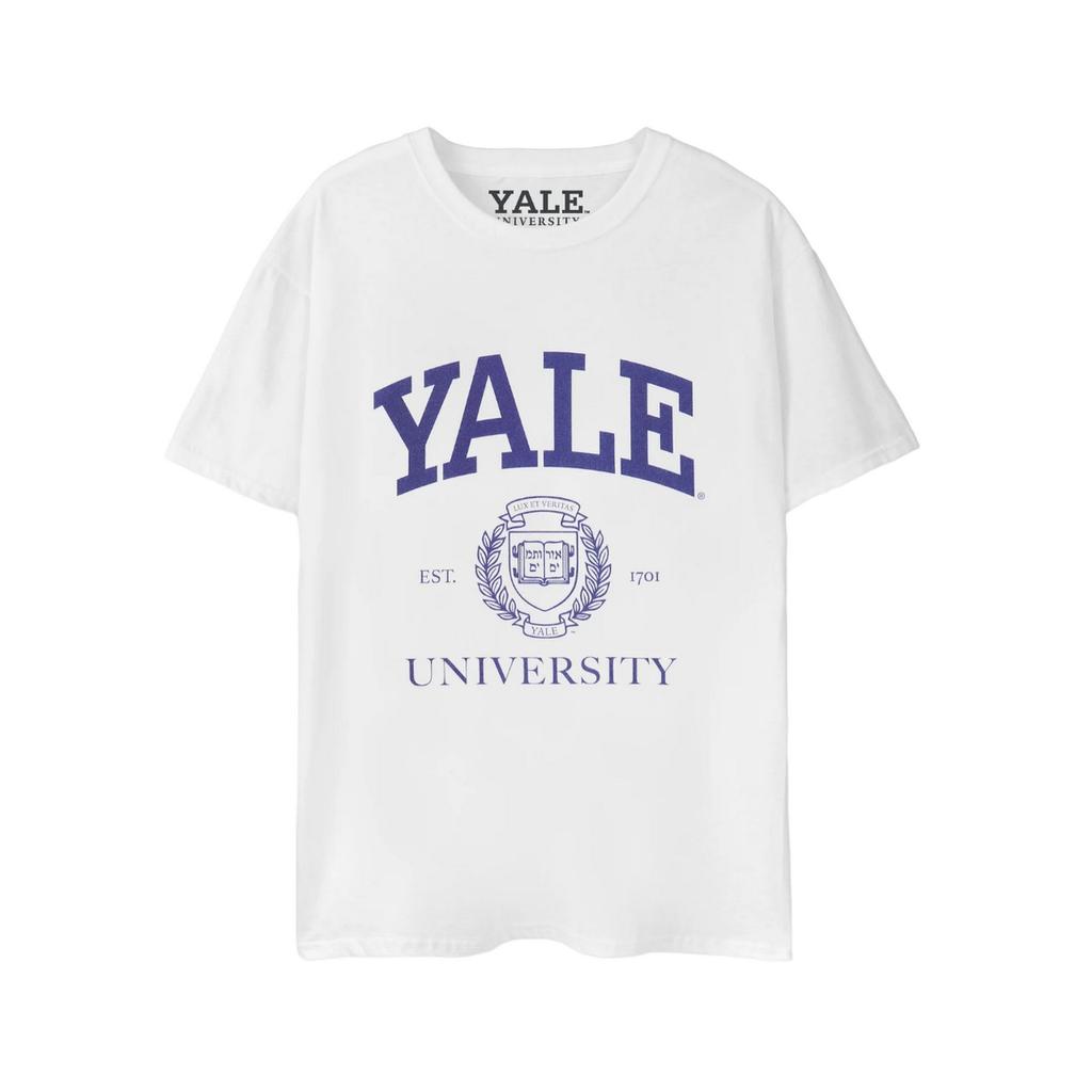 Yale Unisex Adult Logo Short-Sleeved T-Shirt