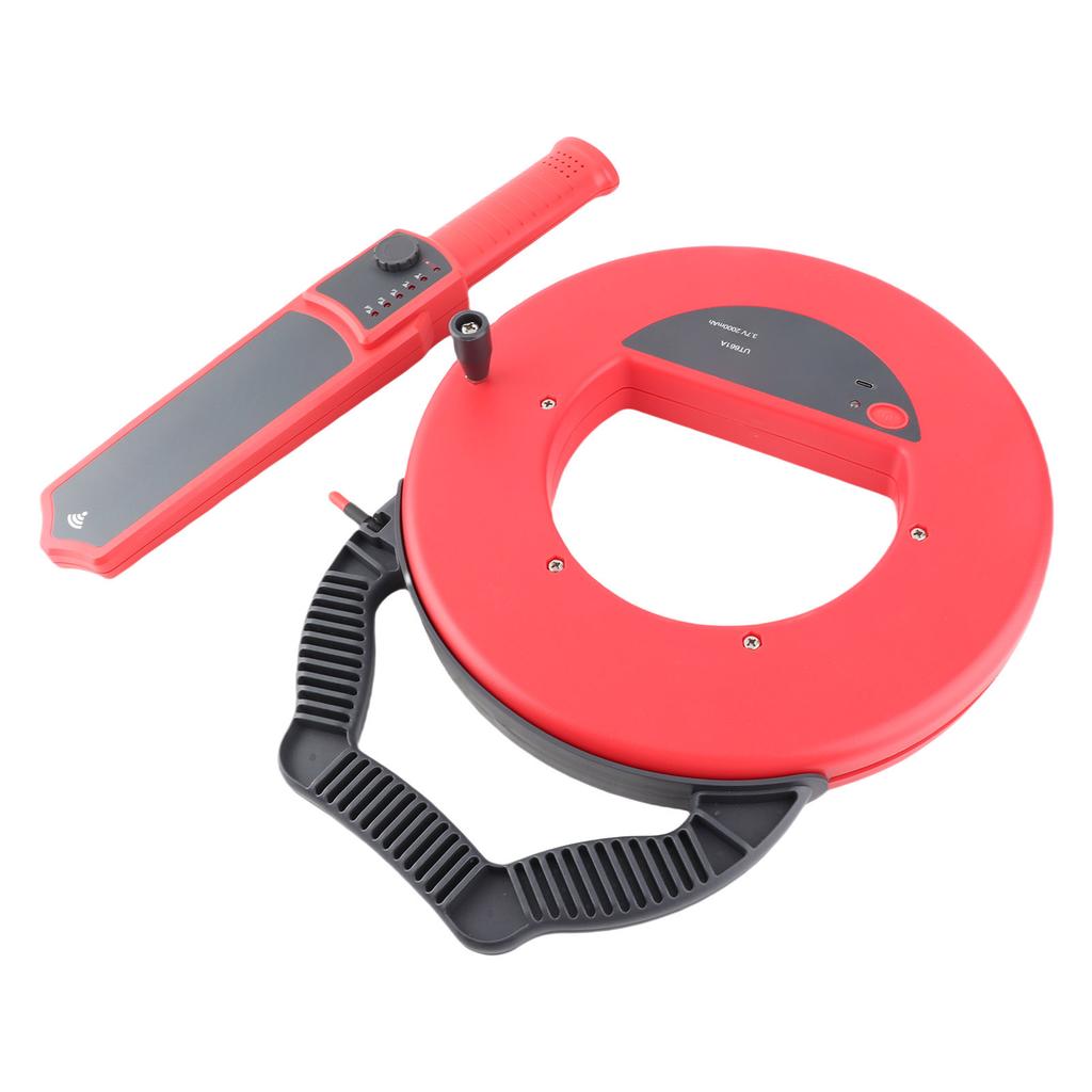 Pipe Blockage Detector 20m Wire Wall Pipe Blockage Locator Water Proof Probe Pipeline Clogging Finder
