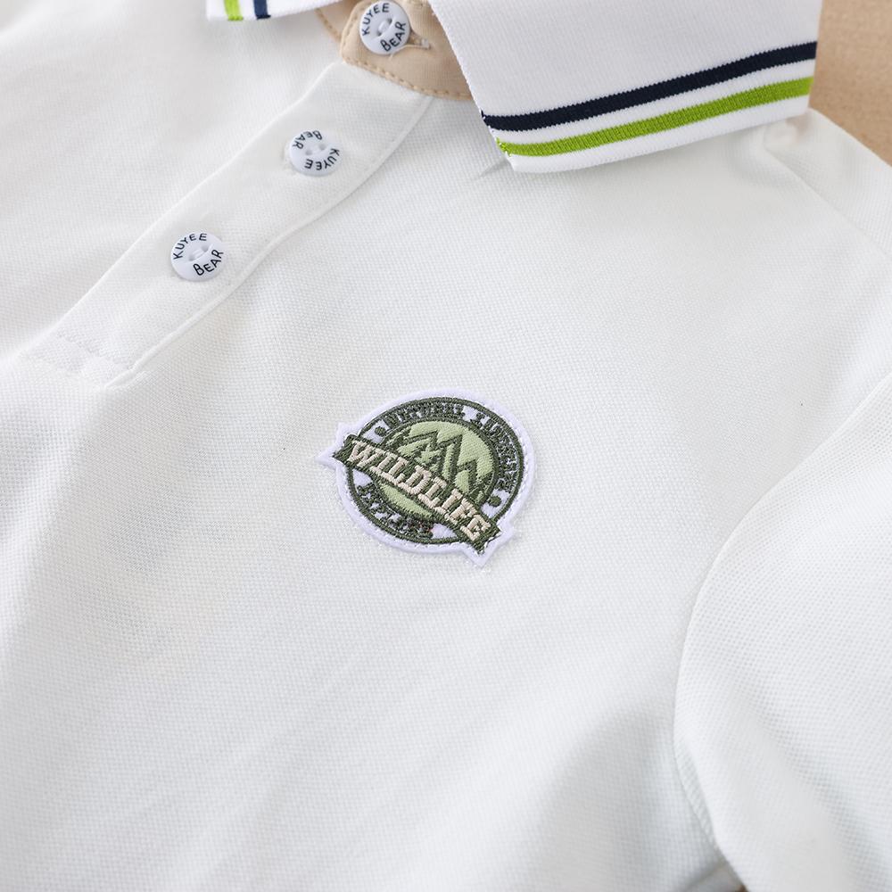 Boys Polo Shirt 2025 Spring Autumn Kids Long Sleeves Turn Down Collar Cotton Tops School Shirt for Boys 5-12 Years