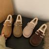 Thick-soled Fleece Shoes, Autumn and Winter Shoes, Warm Snow Boots, Cotton Shoes, Women's Shoes
