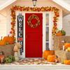 Jetec Welcome Sign for Front Door Interchangeable Wooden Welcome Porch Sign Outdoor Decoration Replaceable with 16 Seasonal Icon for Valentine's St.