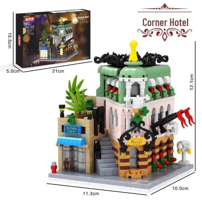 Micro-particle Magic Castle Building Blocks - Assembly Toys for Boys and Girls
