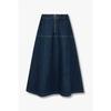 STUDIO TOMBOY Back Banding Flare Denim Skirt  9106162106 