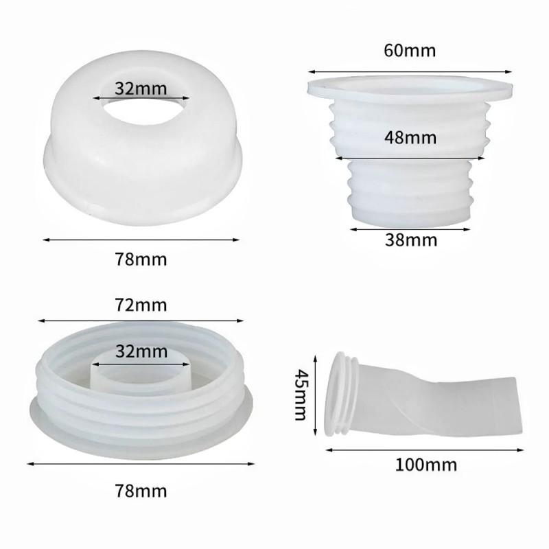 Silicone Drain Deodorant Core Floor Drain Pipe Anti Odor Seal Washer Ring Plug Sink Filter Stopper itchen Bathroom Accessories