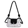 Tasche Damen neu rosa Schleife One-Shoulder Crossbody kleine Tasche Damen süß leicht Luxus Nische hoher Sinn