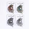 Vintage Hollow Out Handsome Horse Brooch Crystal Badge Pin Jewelry Accessory