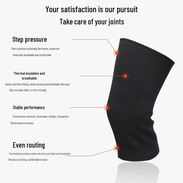 

Полынные наколенники с подогревом для защиты от холода - Грелки для людей среднего и пожилого возраста, Моксотерапия для облегчения суставов Regular Wormwood Heating серый