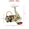 Metal Spinning Reel With Aluminum Alloy Construction For Freshwater Fishing Enthusiasts